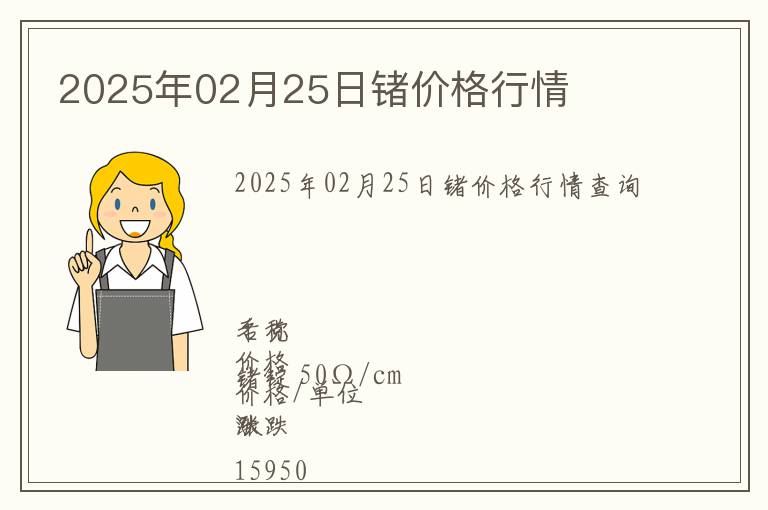 2025年02月25日鍺價(jià)格行情